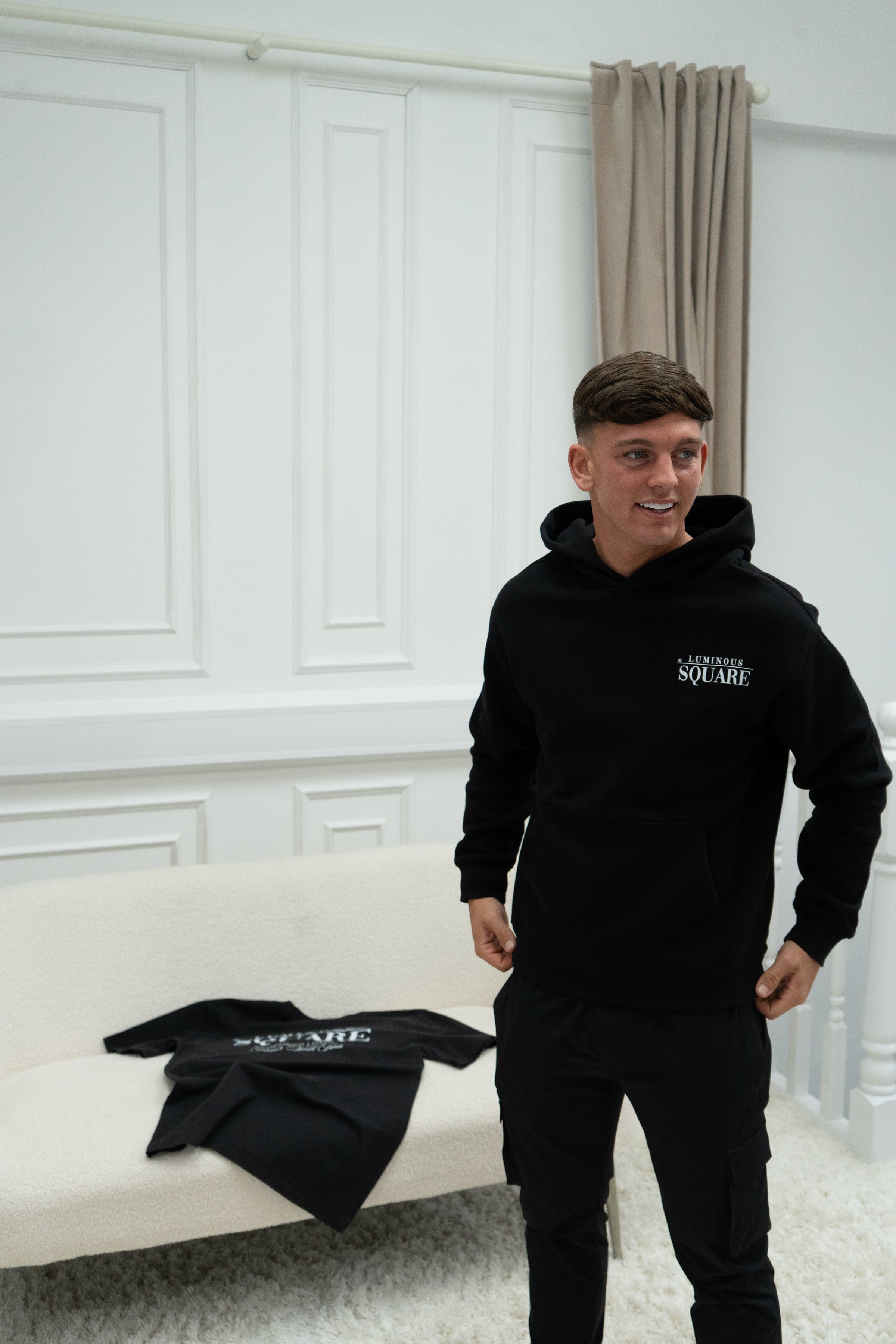 STAPLE HOODIE - BLACK