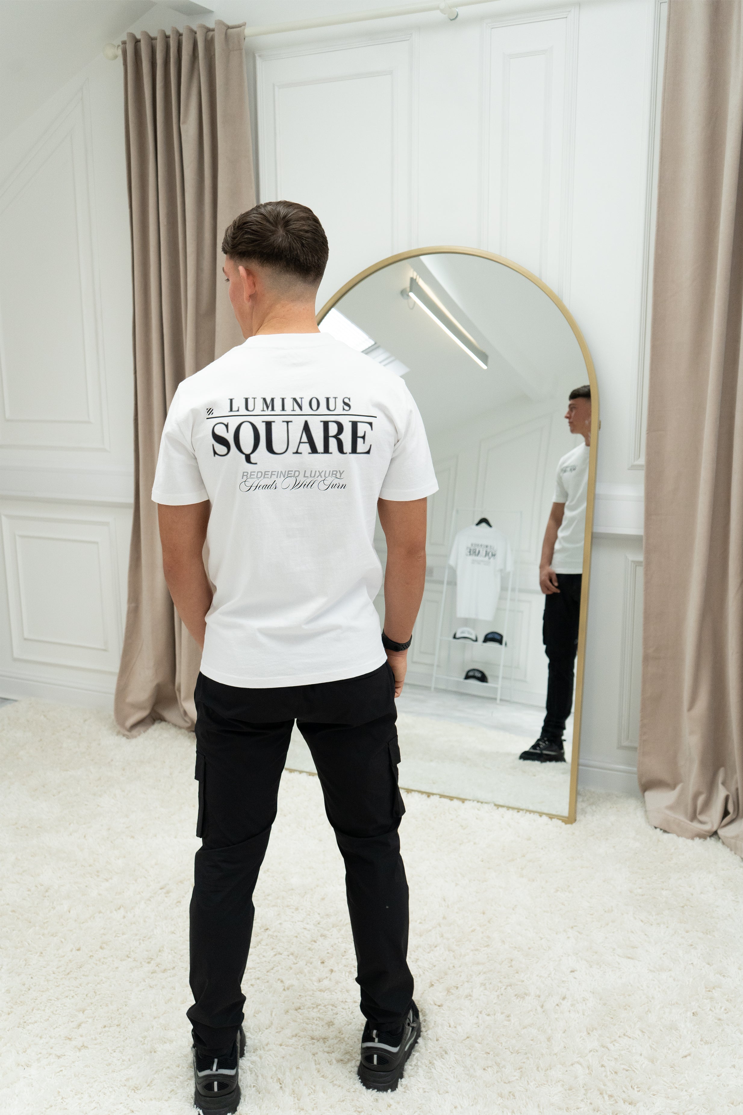 STAPLE TEE - WHITE/BLACK