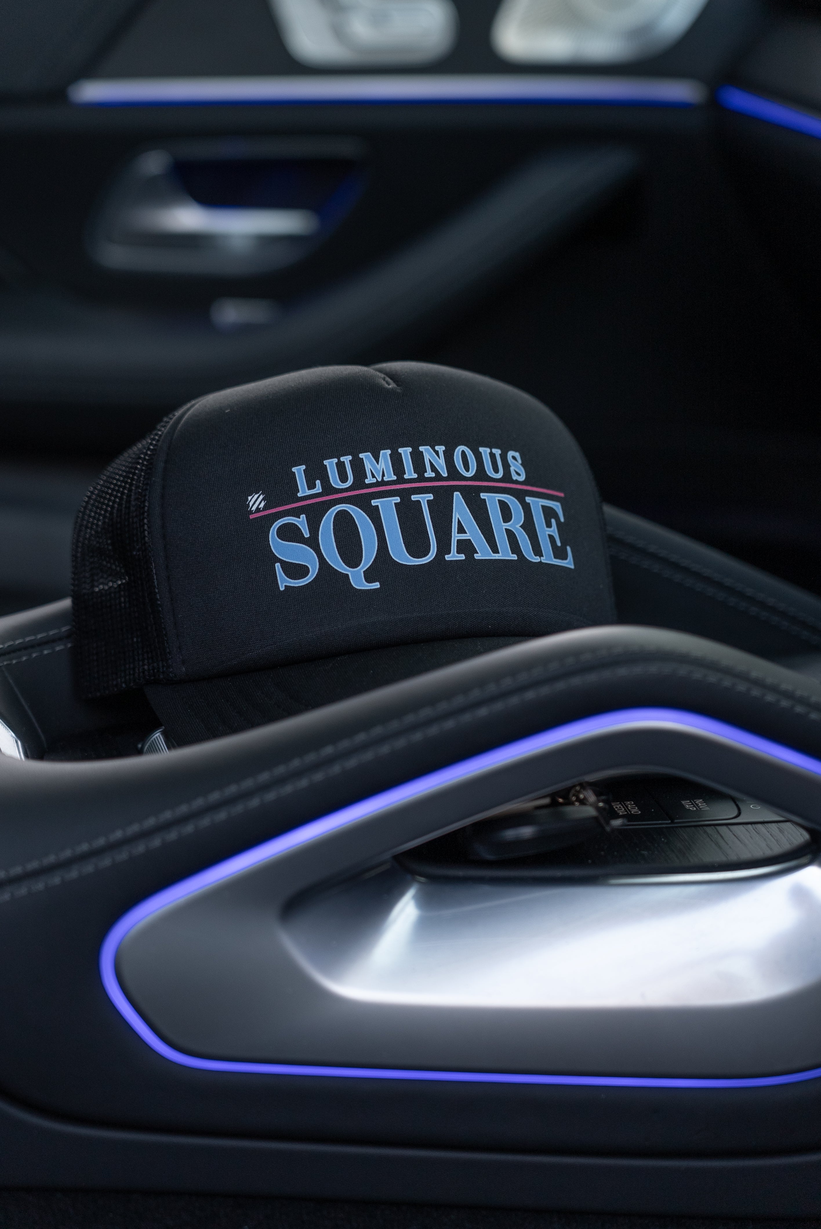 STAPLE CAP - BLACK/BLUE